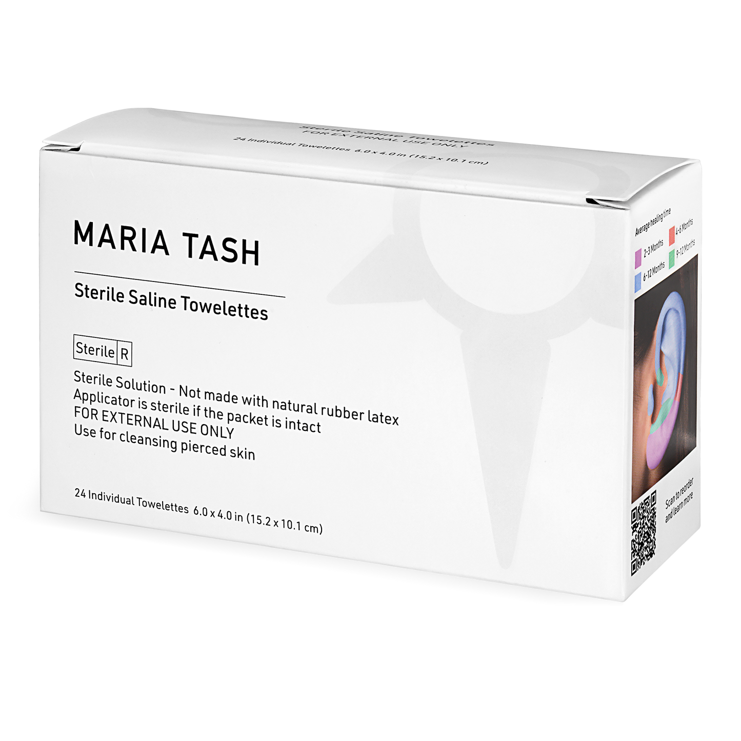 Piercing Aftercare Saline Wipes