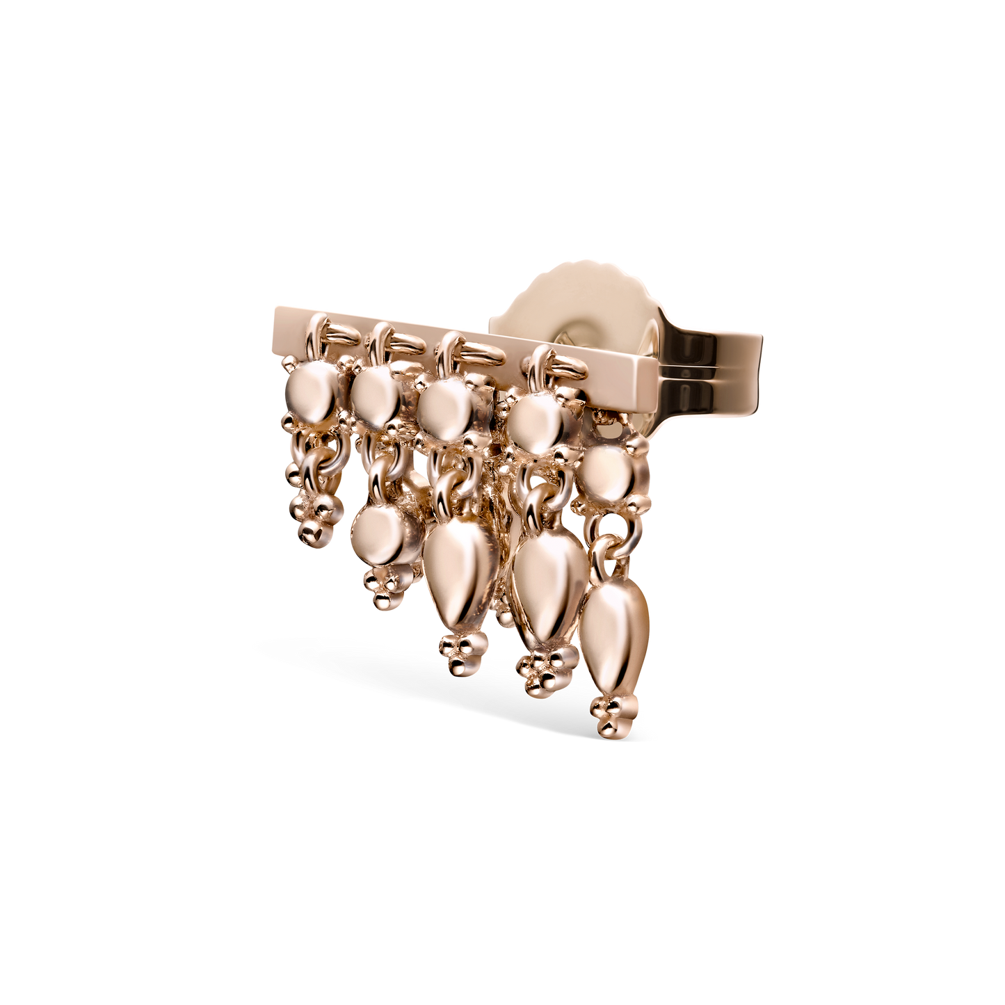 Tassel Bar Stud Earring