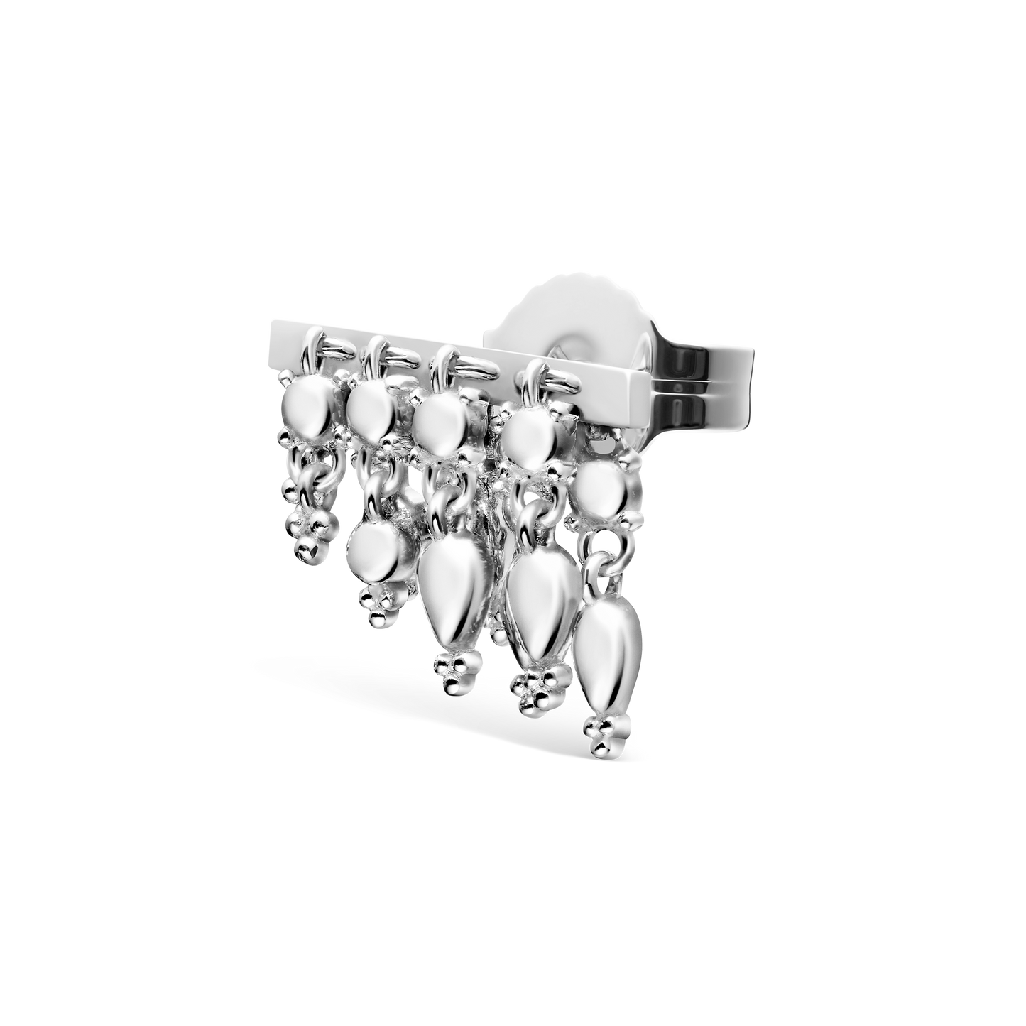 Tassel Bar Stud Earring
