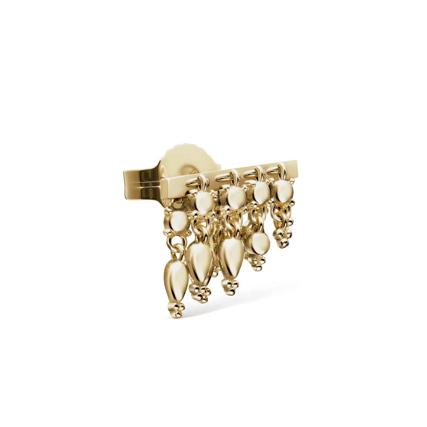 Tassel Bar Stud Earring