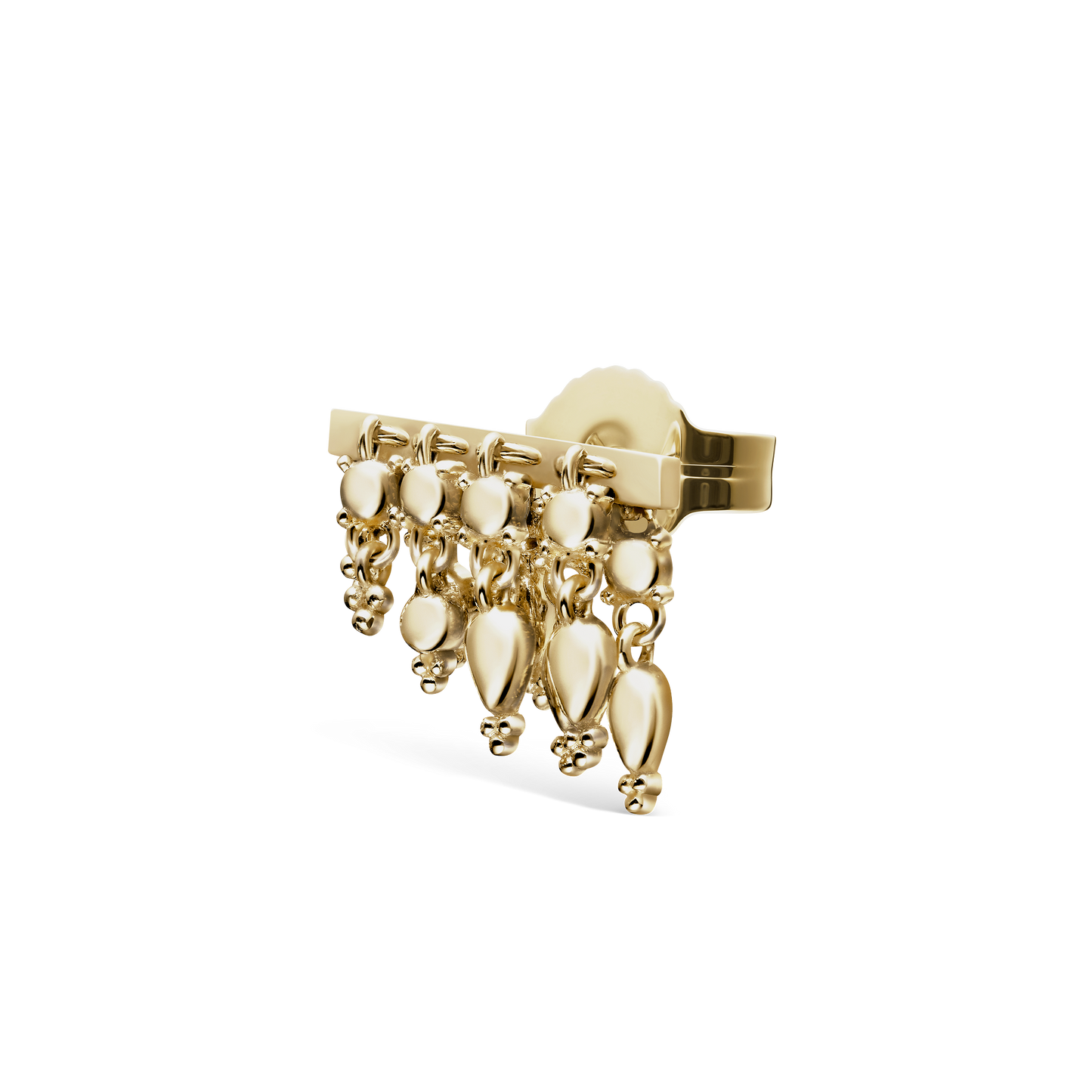 Tassel Bar Stud Earring