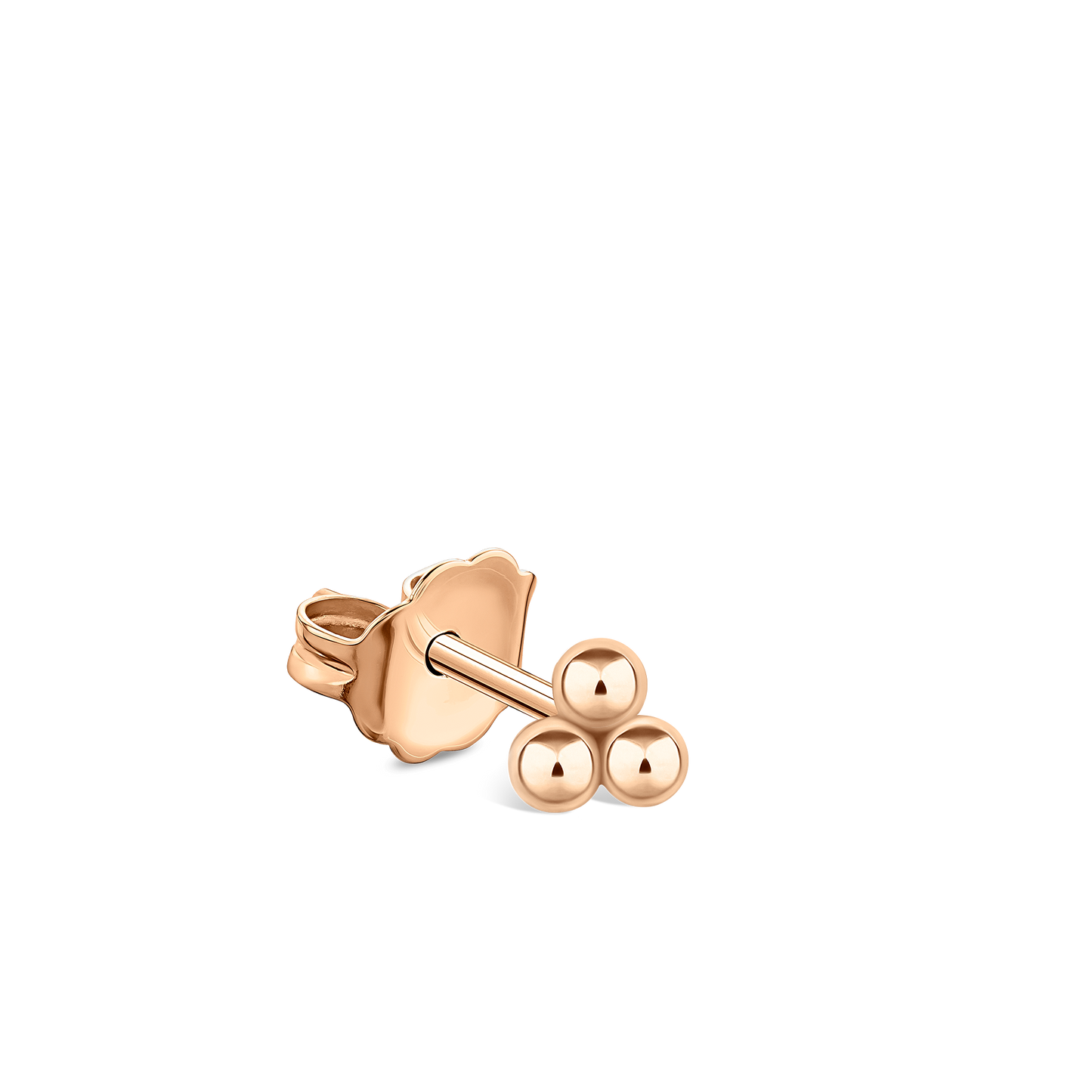 Three Ball Trinity Stud Earring