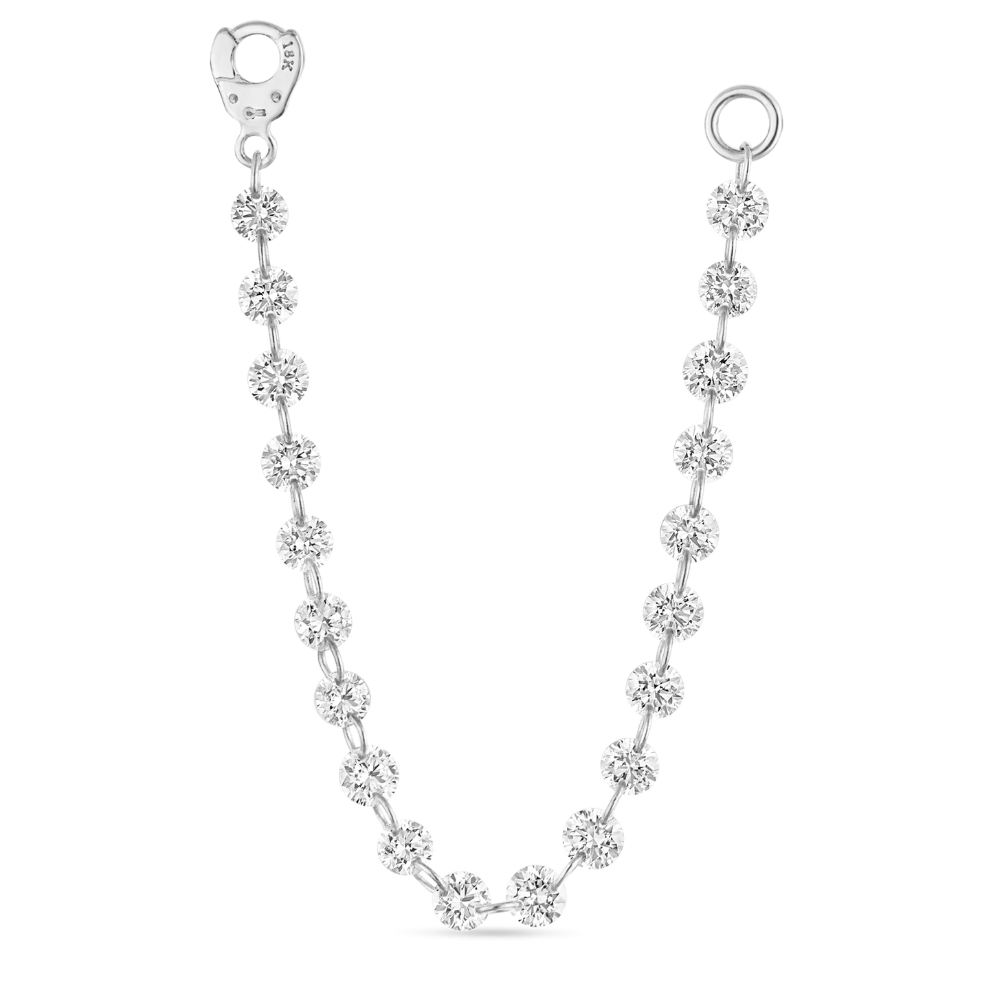 Floating Diamond Connecting Charm
