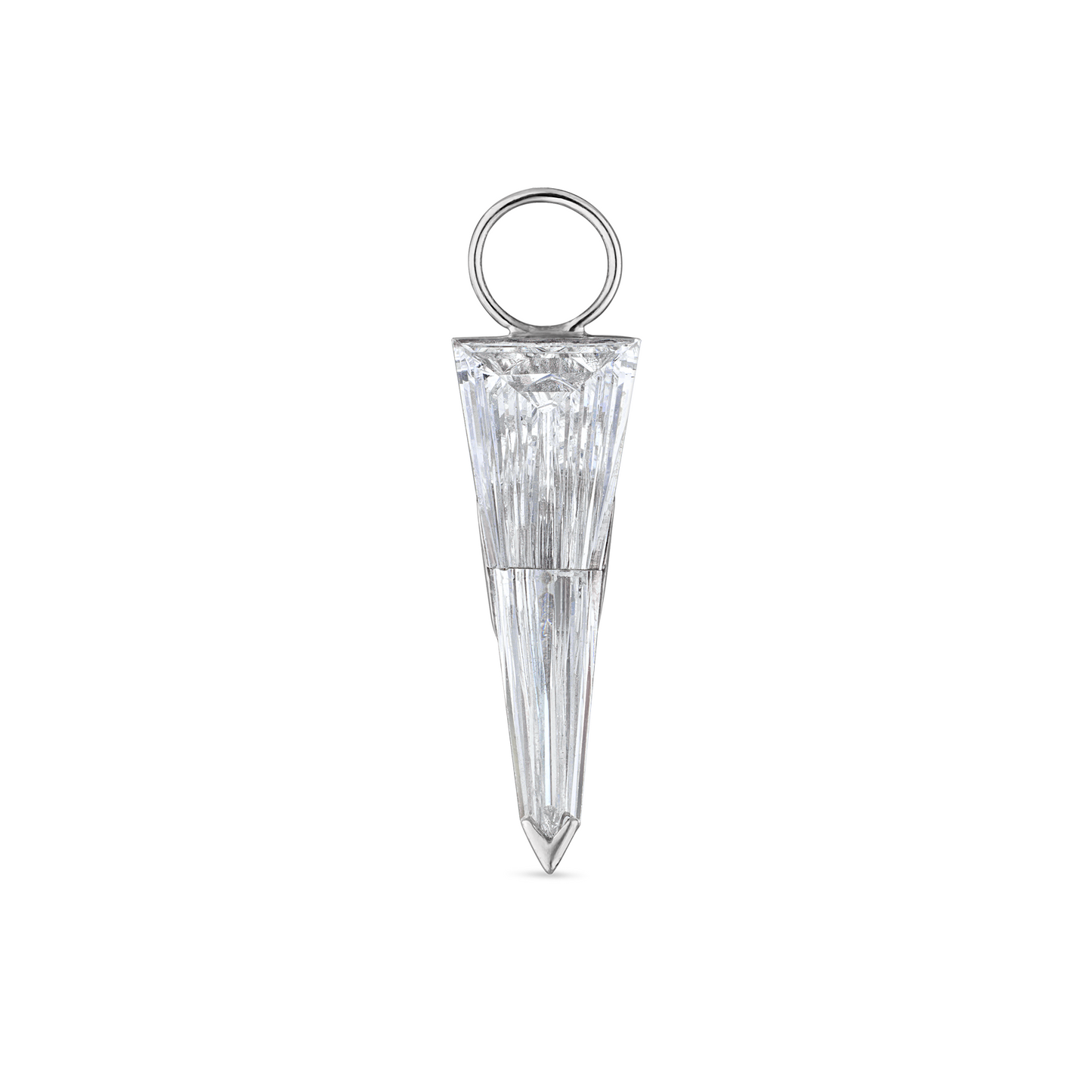 Silhouette Cluster Diamond Charm