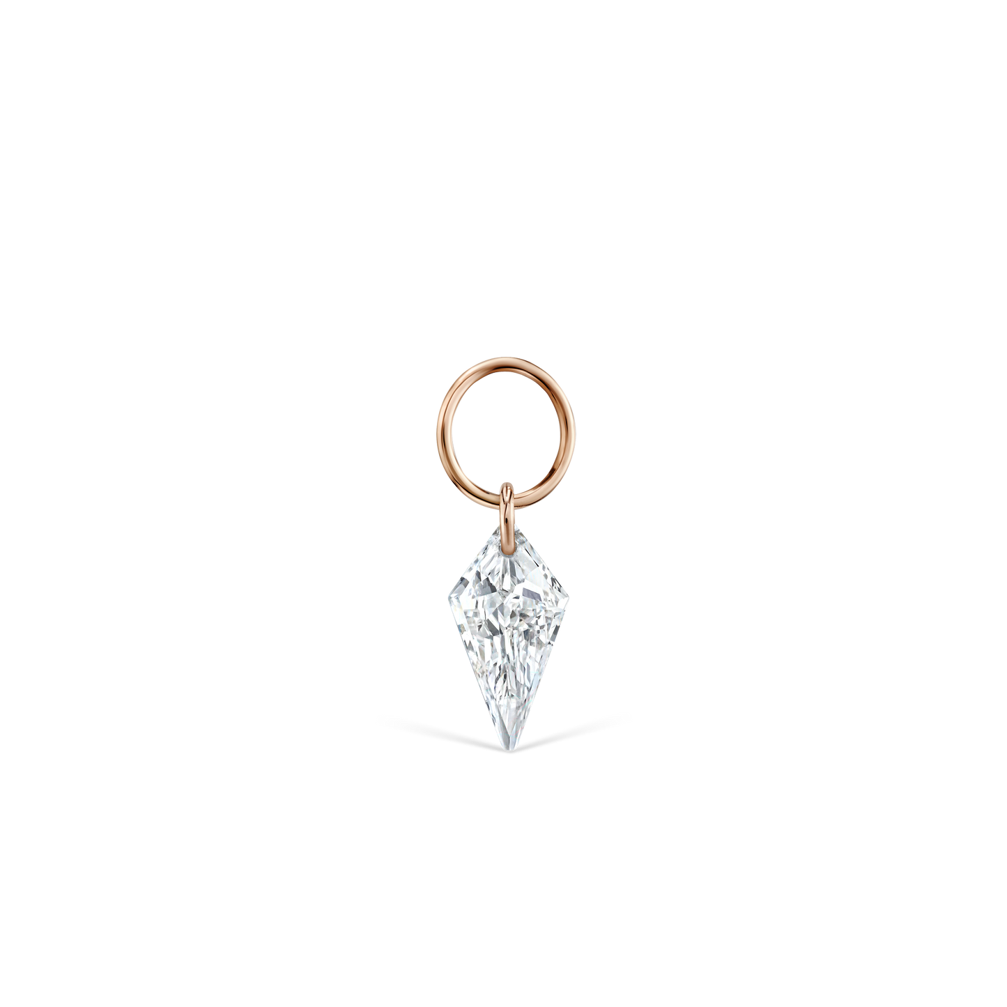 Silhouette Diamond Charm