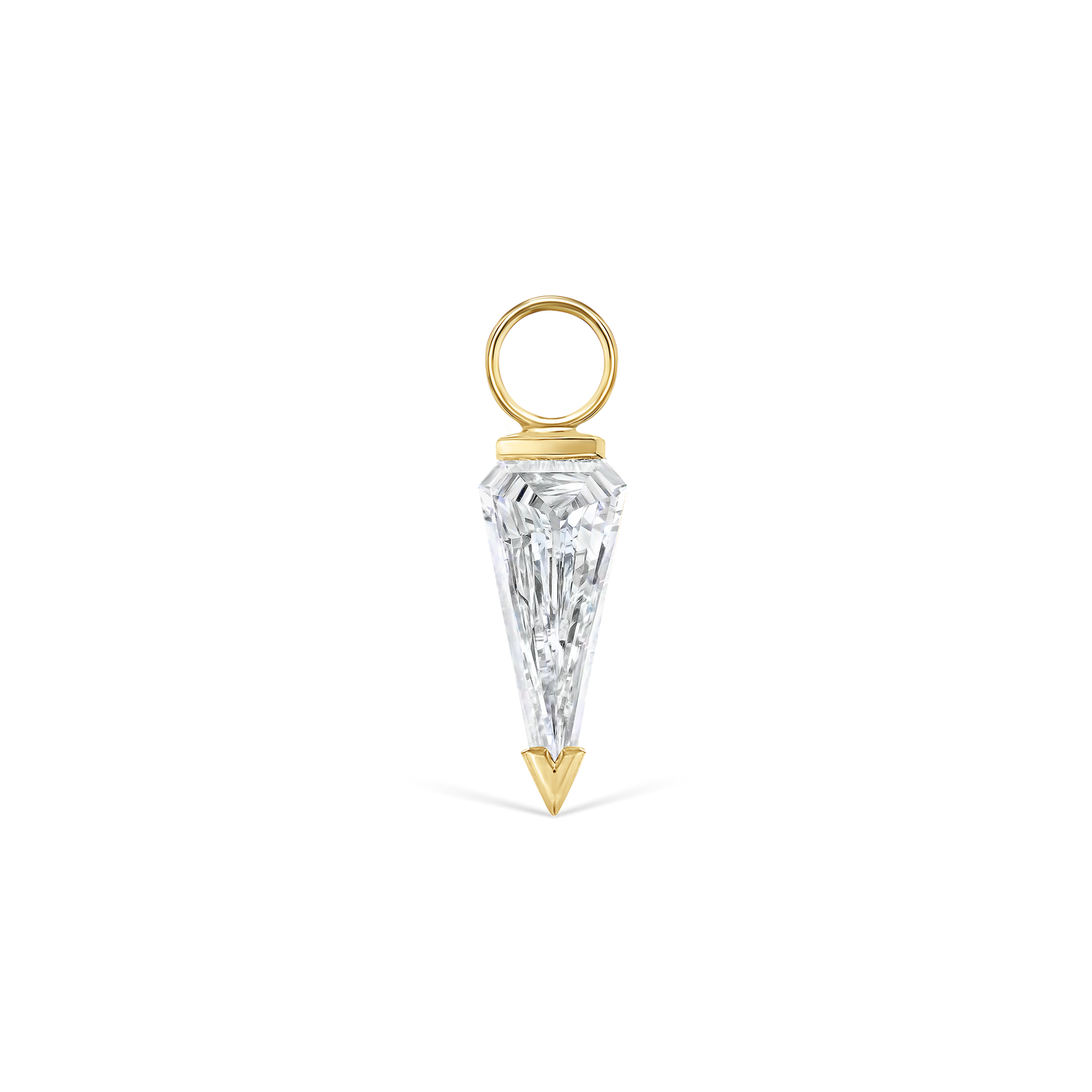 Silhouette Diamond Charm