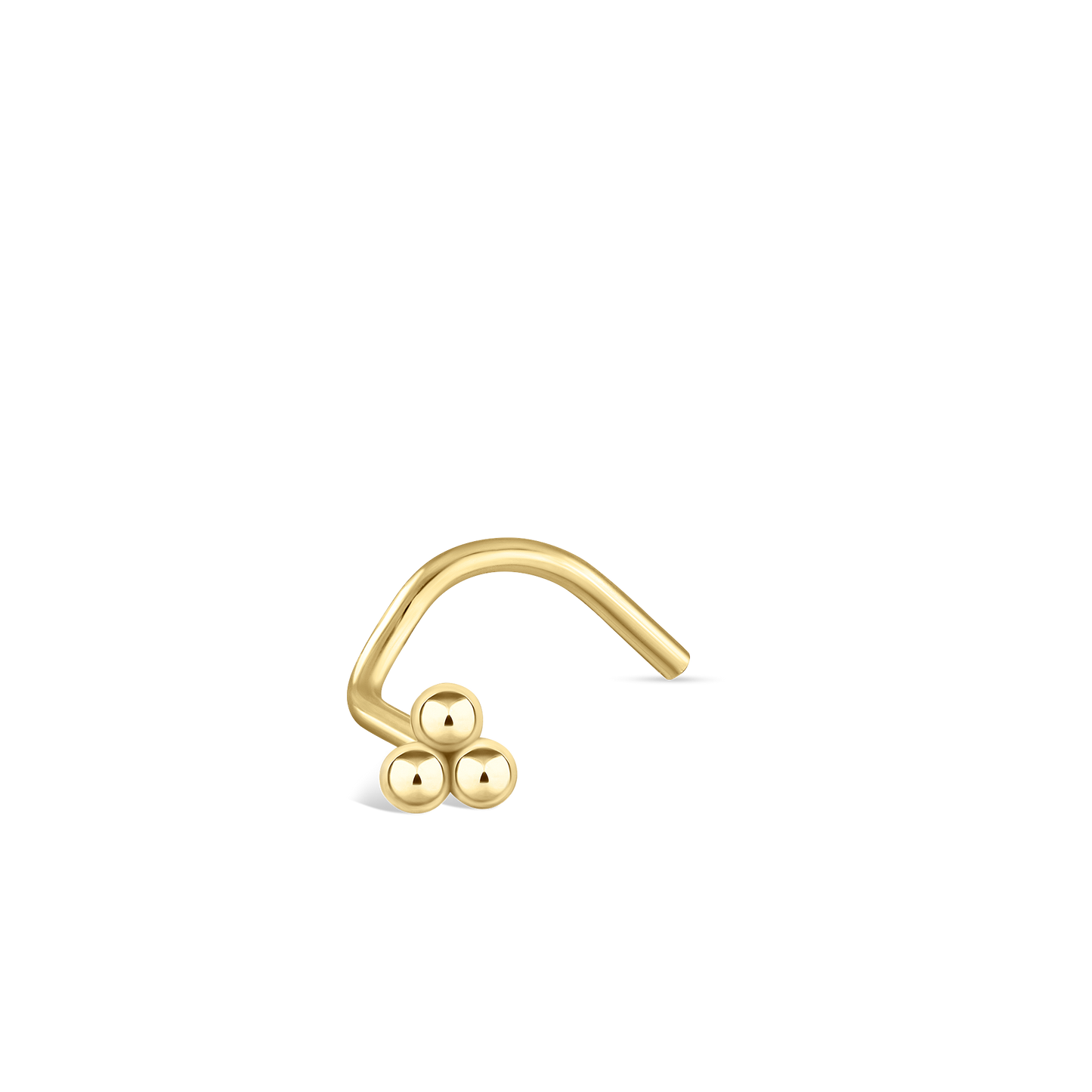 Three Ball Trinity Nostril Screw