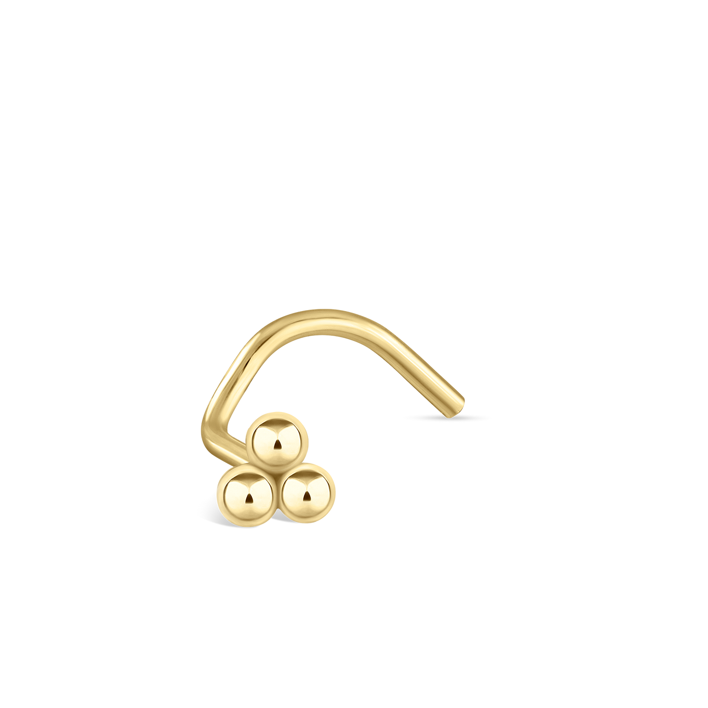 Three Ball Trinity Nostril Screw