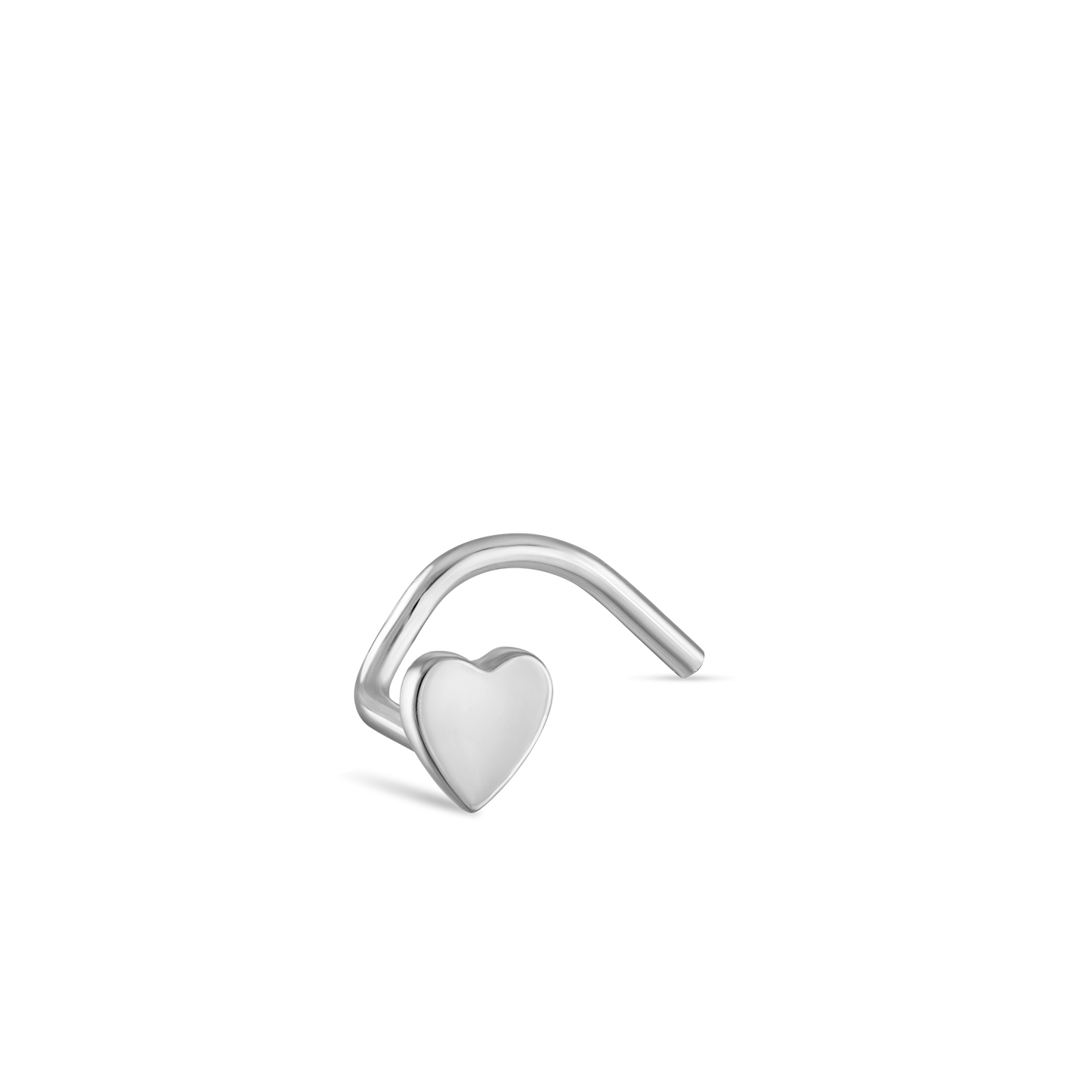 Plain Heart Nostril Screw