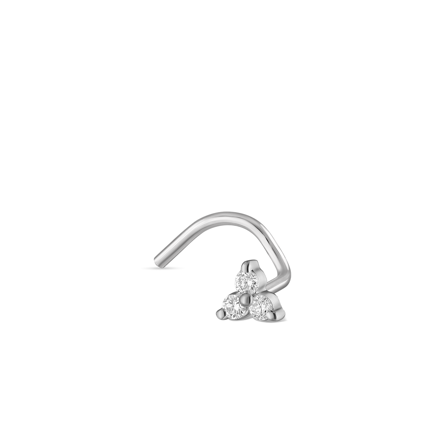 Diamond Trinity Nostril Screw