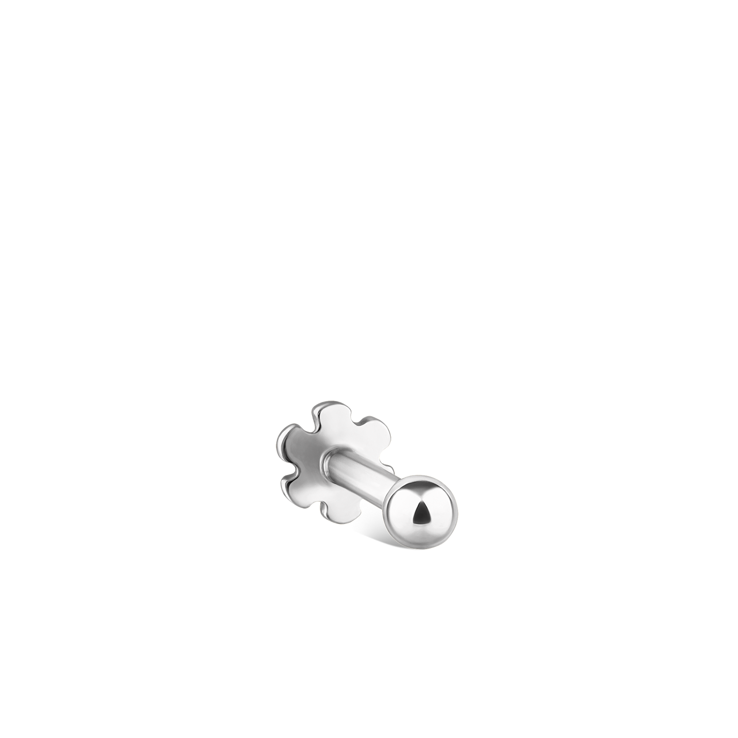 Ball Threaded Stud Earring