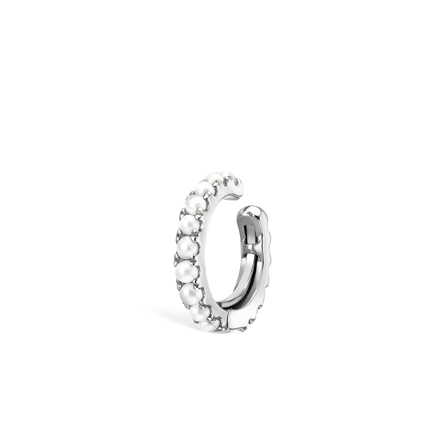 Pearl Eternity Tash Cuff Earring