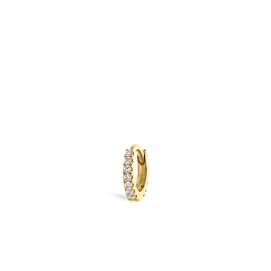 Diamond Eternity Hoop Earring