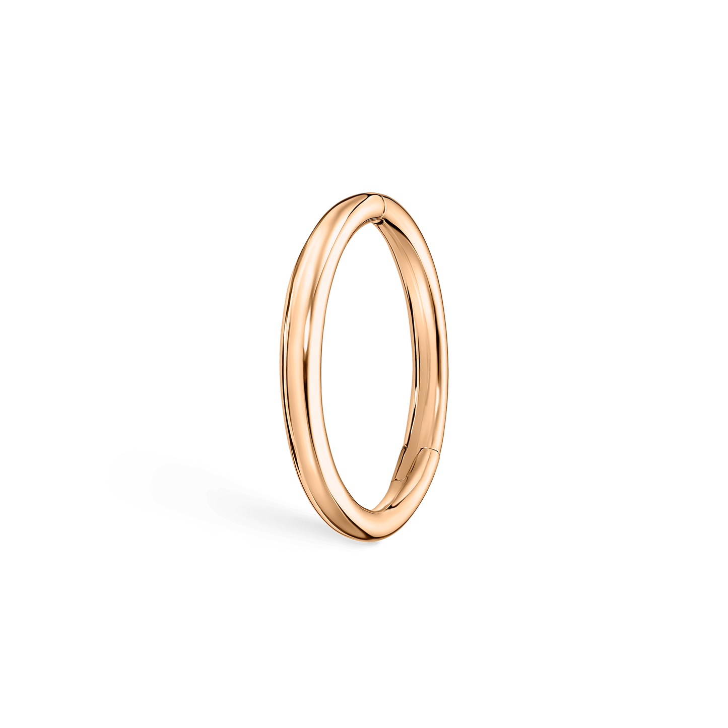 Plain Gold Hoop Earring