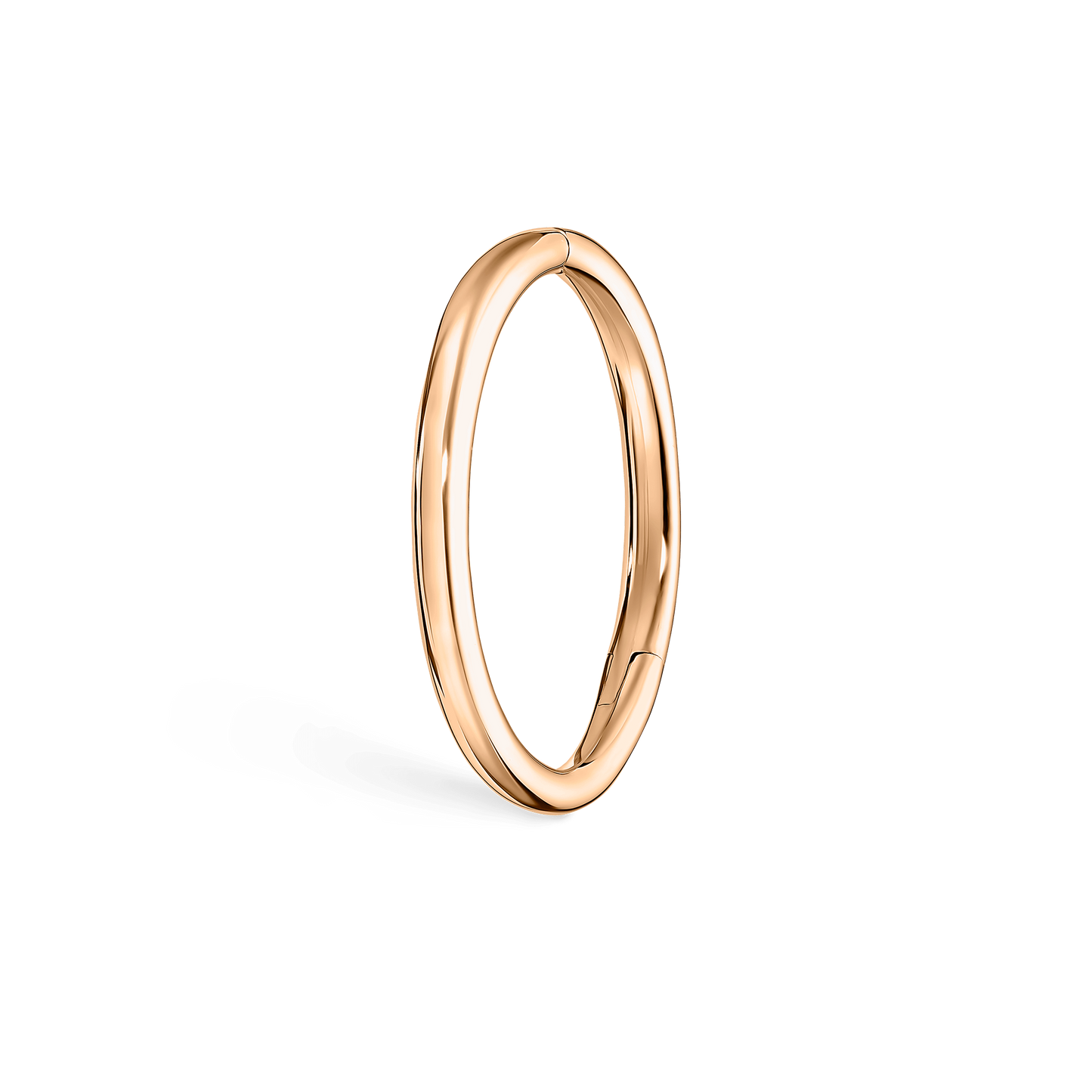 Plain Gold Hoop Earring