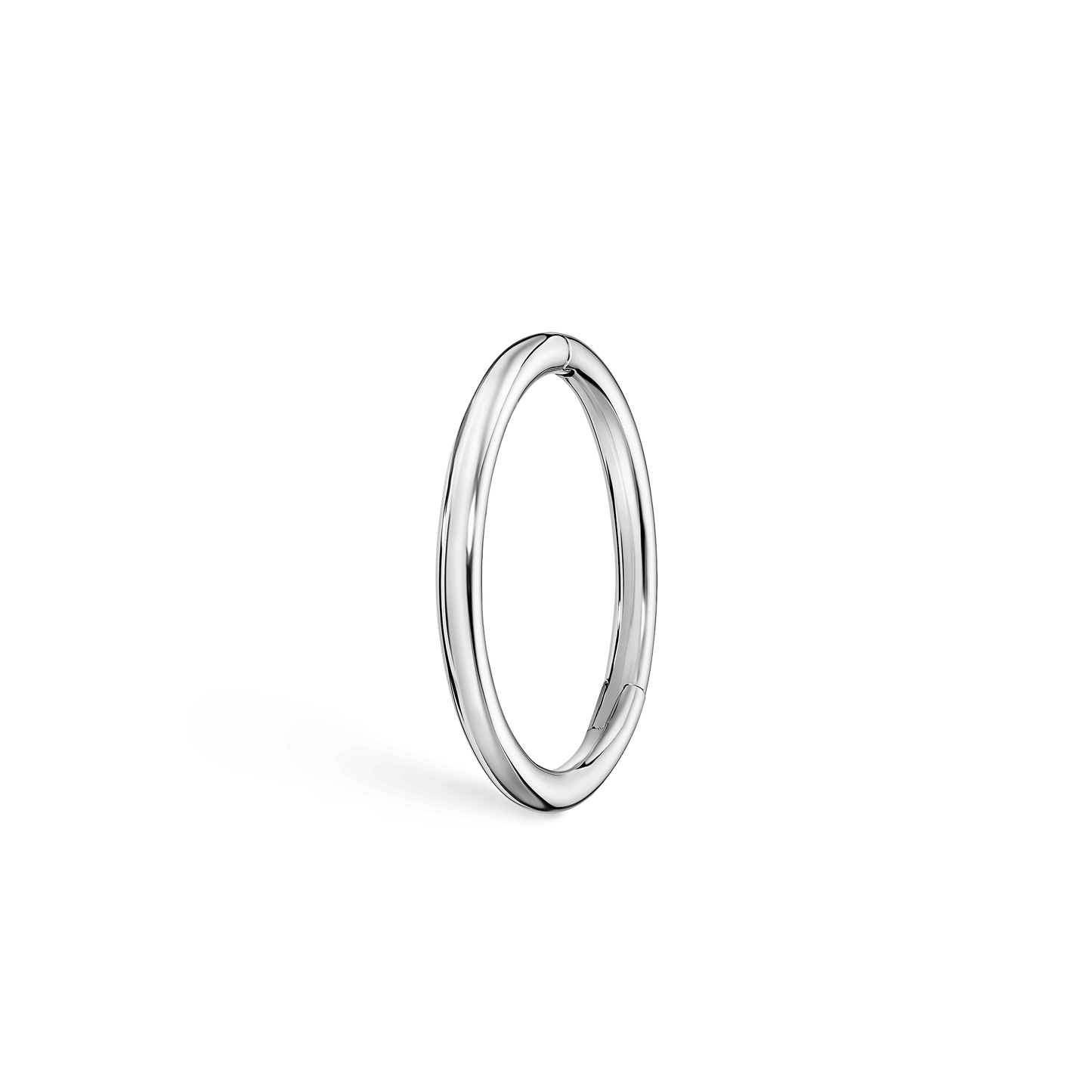 Plain Gold Hoop Earring