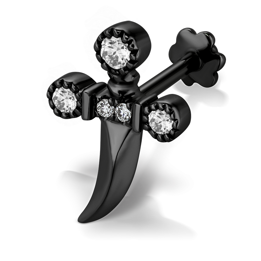 Diamond Dagger Threaded Stud