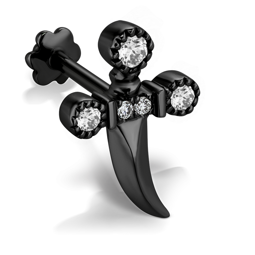 Diamond Dagger Threaded Stud
