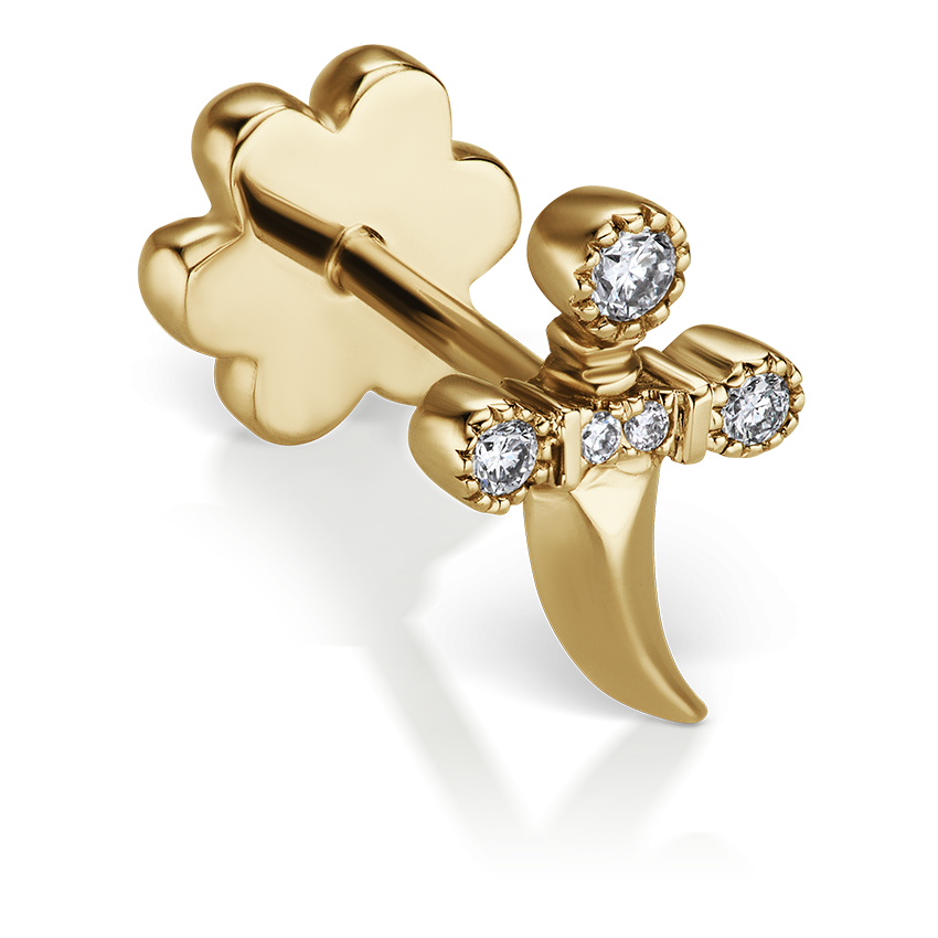 Diamond Dagger Threaded Stud