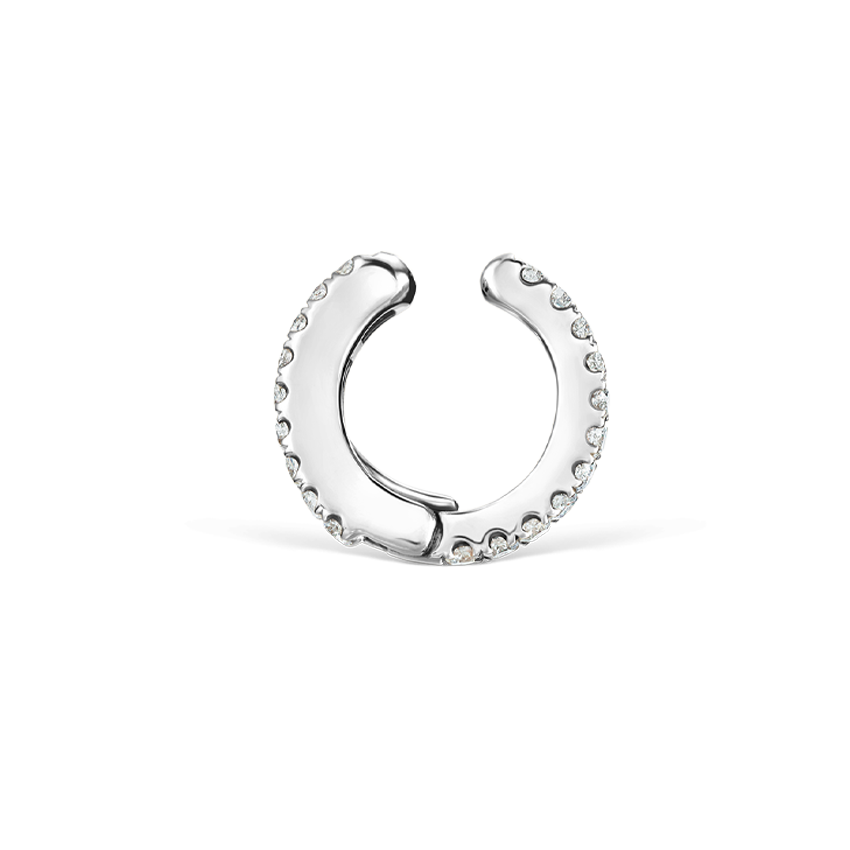 Diamond Eternity Tash Cuff Earring