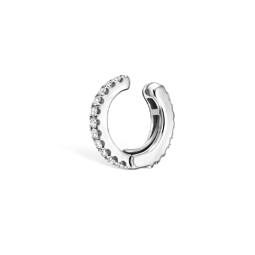 Diamond Eternity Tash Cuff Earring