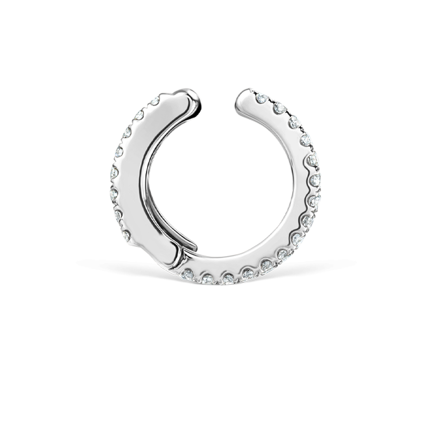 Diamond Eternity Tash Cuff Earring