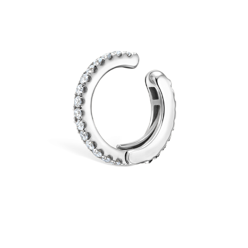 Diamond Eternity Tash Cuff Earring