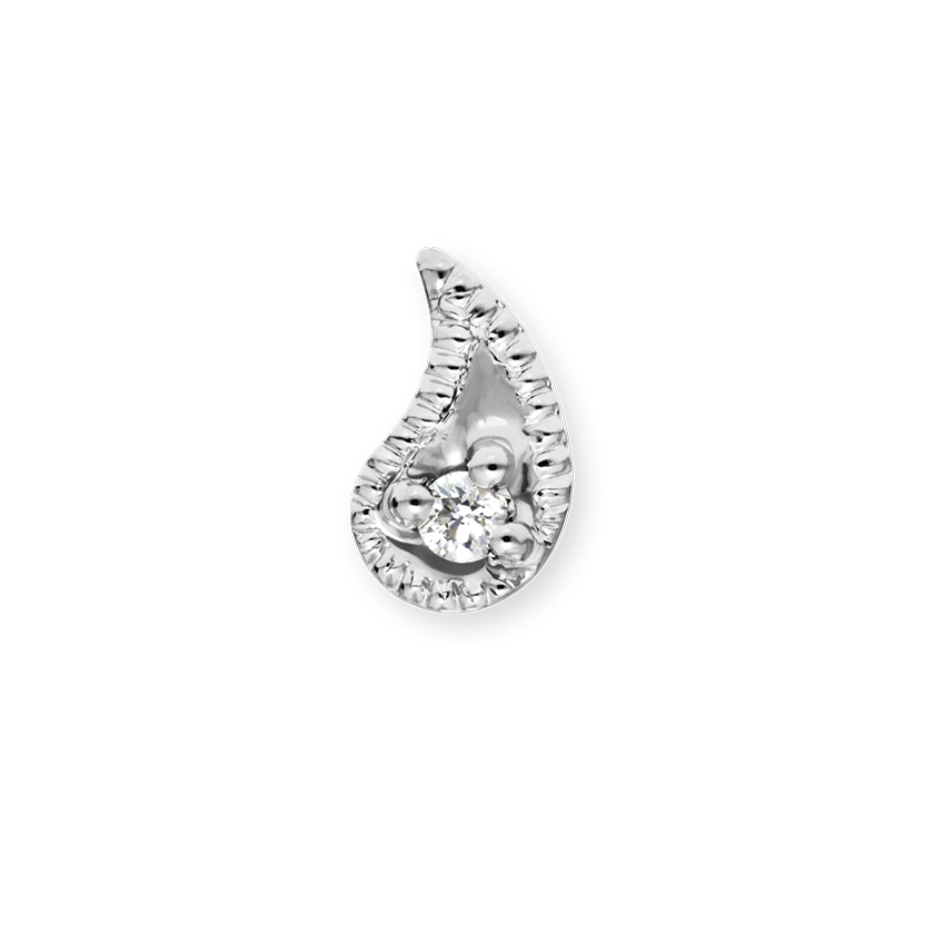 Diamond Paisley Nostril Screw