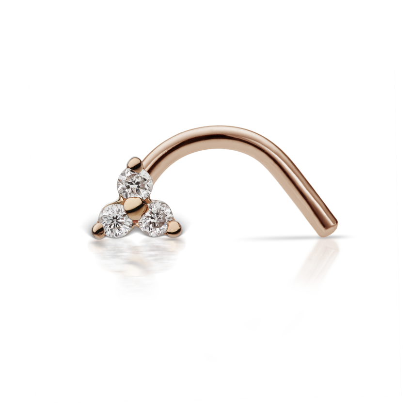 Diamond Trinity Nostril Screw