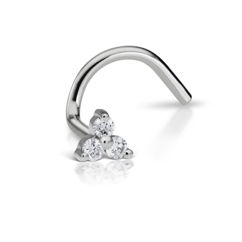 Diamond Trinity Nostril Screw