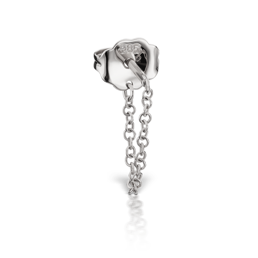 Chain Wrap Stud Earring