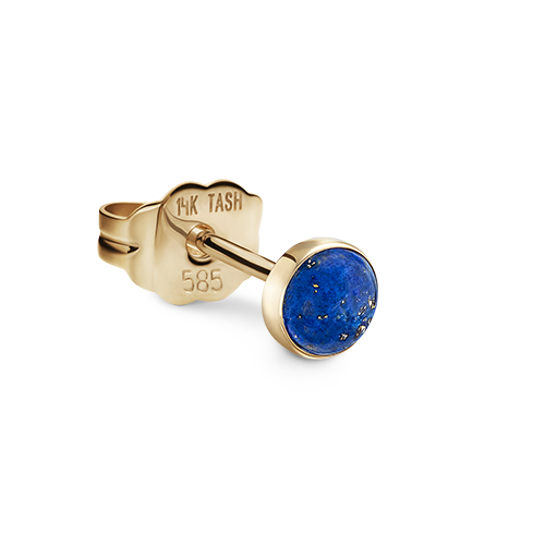 Lapis Stud Earring