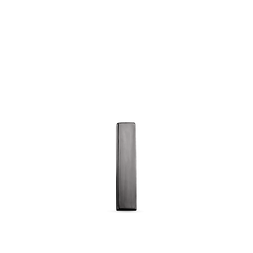 Polished Square Bar Stud Earring