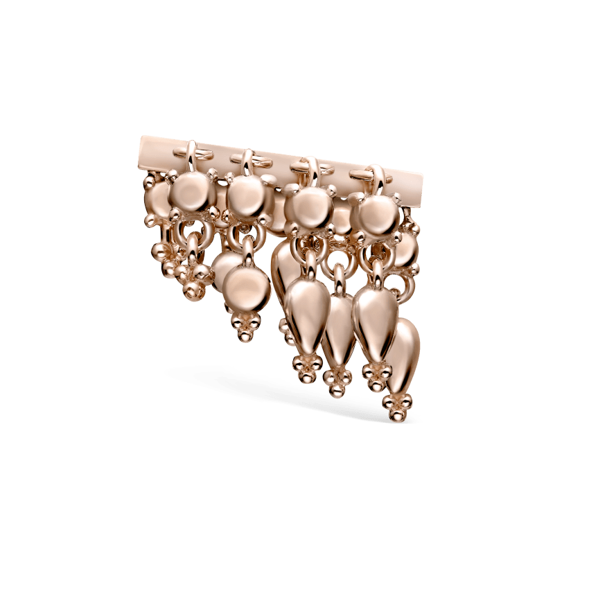 Tassel Bar Stud Earring