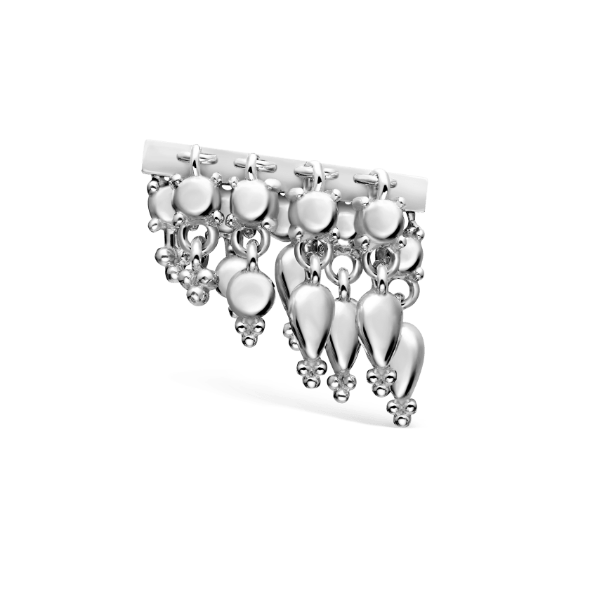 Tassel Bar Stud Earring