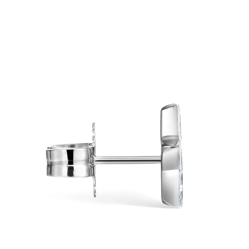 Invisible Set Diamond Star Stud Earring