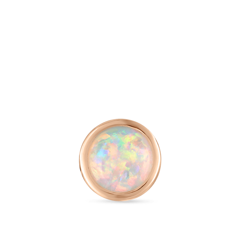 Opal Stud Earring