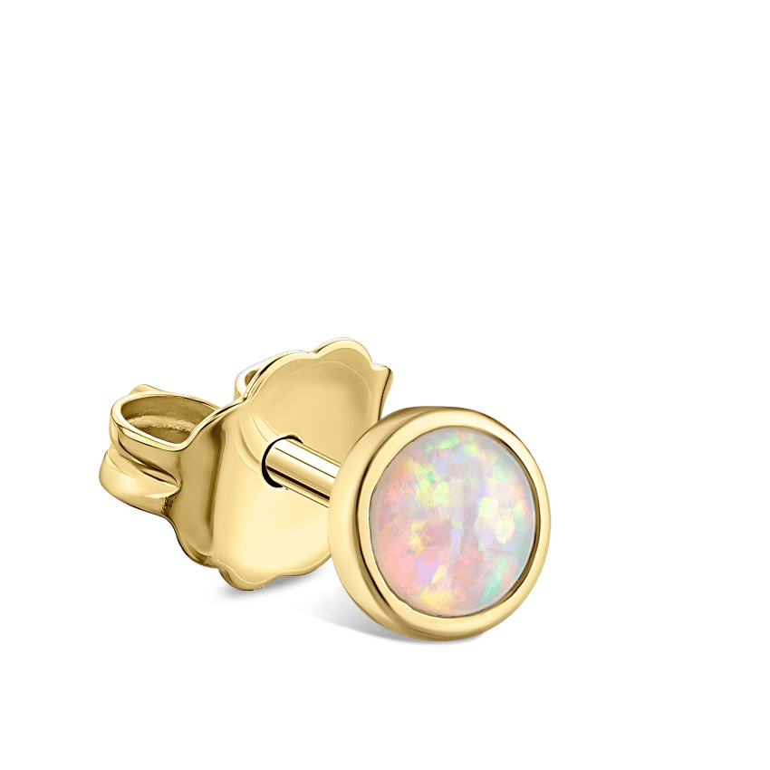 Opal Stud Earring
