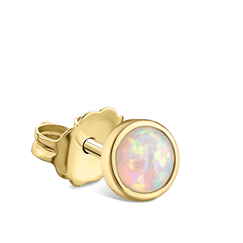 Opal Stud Earring