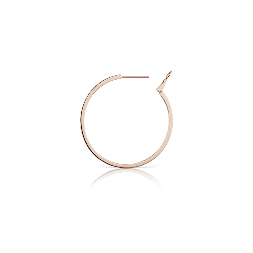 Flat Hoop Earring