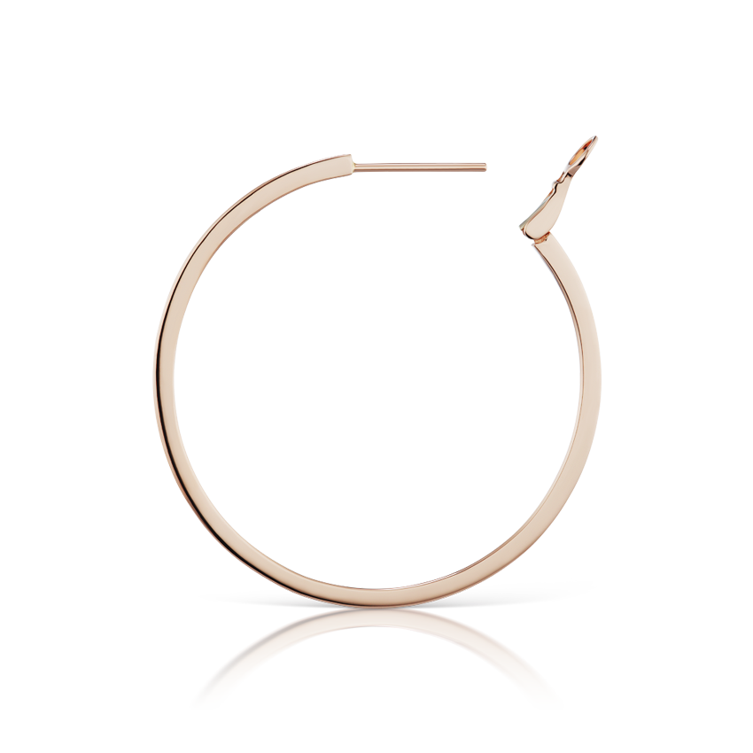 Flat Hoop Earring