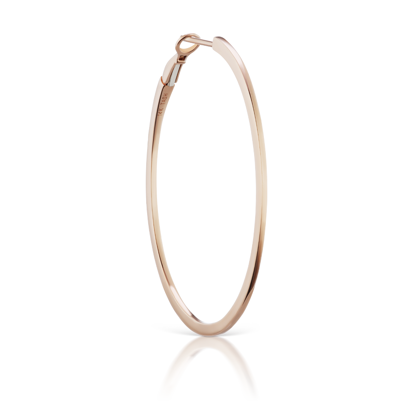 Flat Hoop Earring