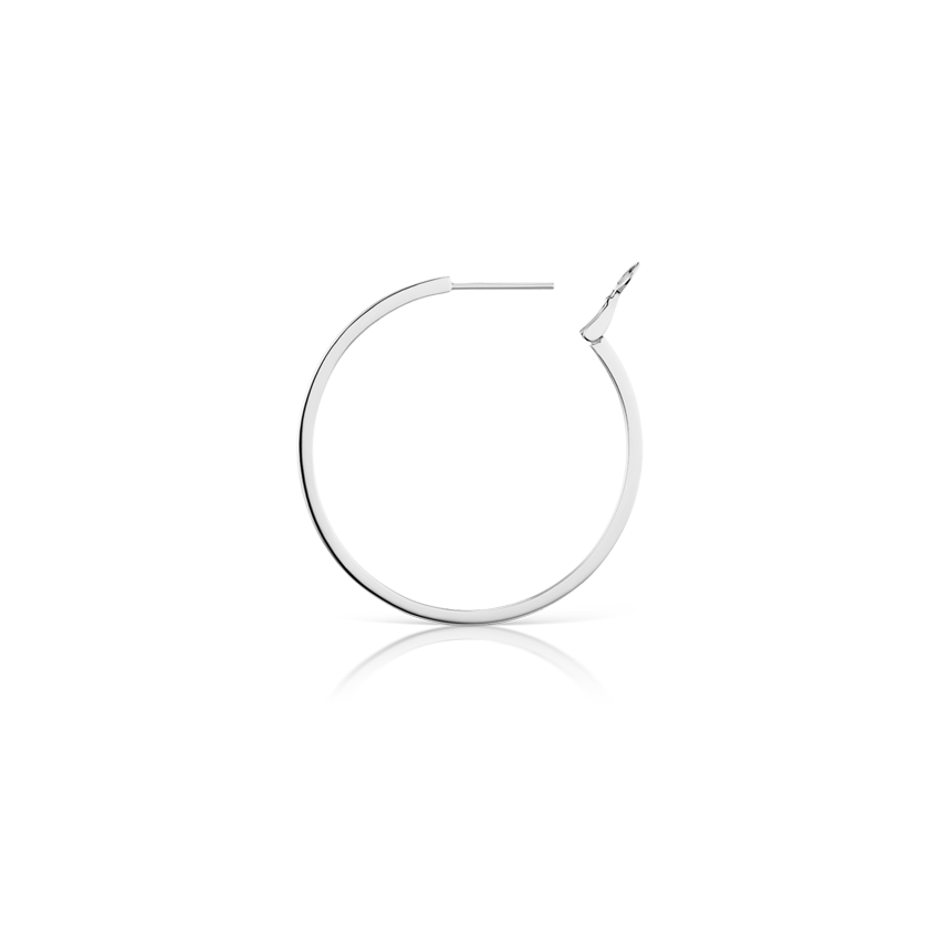 Flat Hoop Earring