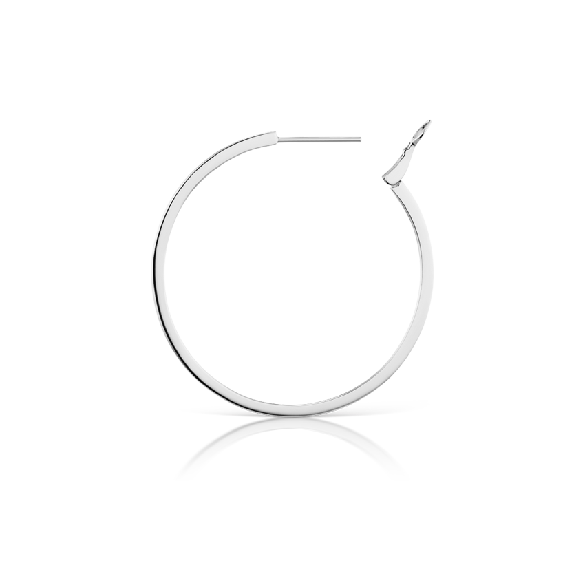 Flat Hoop Earring
