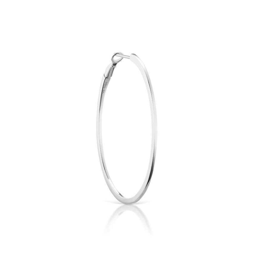 Flat Hoop Earring