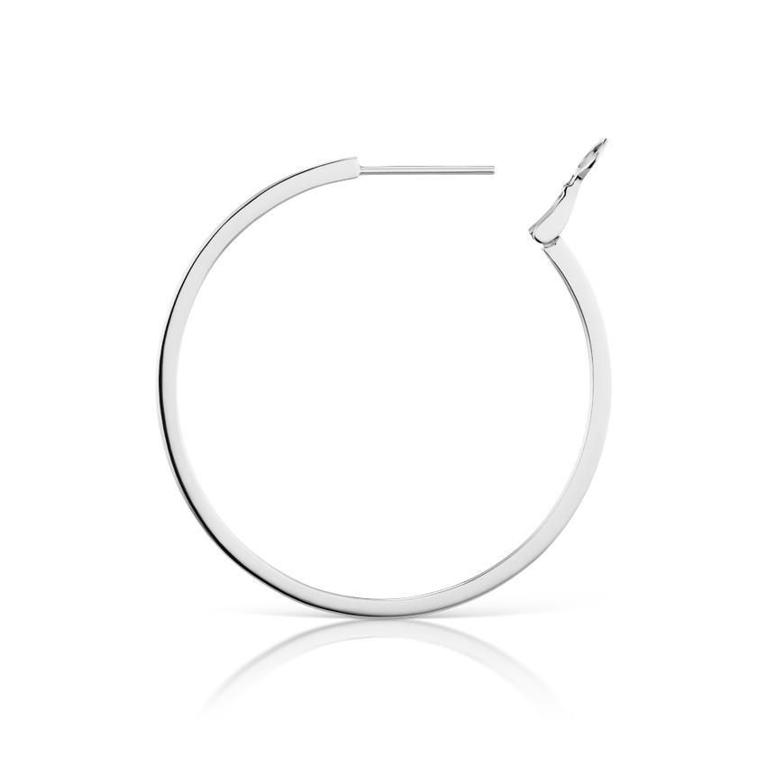 Flat Hoop Earring
