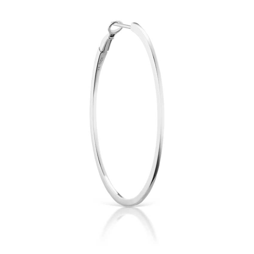 Flat Hoop Earring