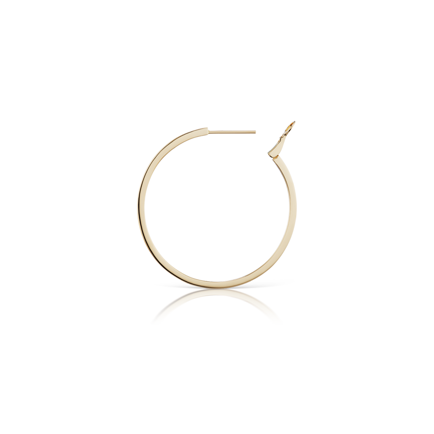 Flat Hoop Earring