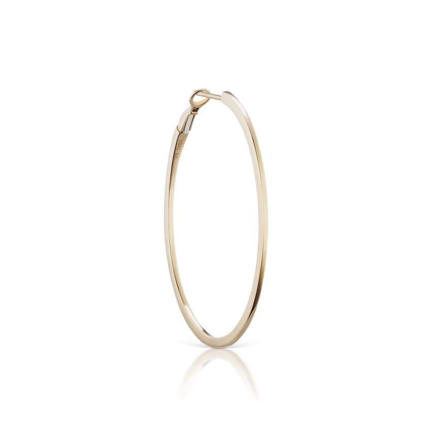Flat Hoop Earring
