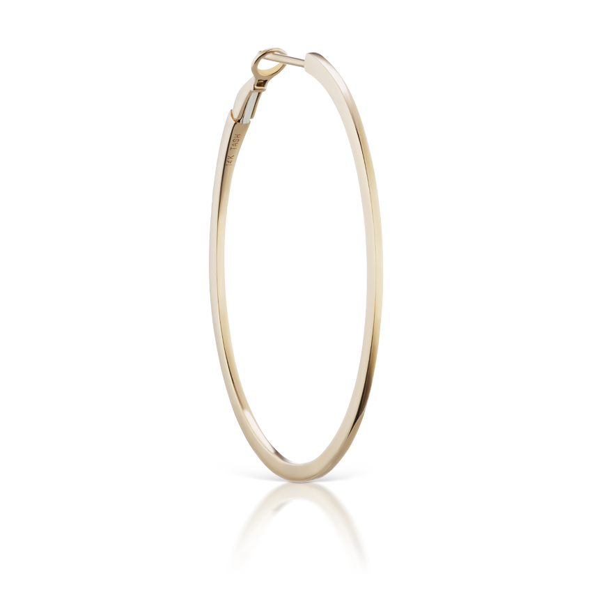 Flat Hoop Earring